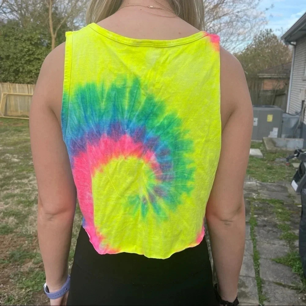 Tie dye crop top - Picture 3 of 10